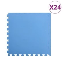 Kilimėliai, 24vnt., mėlyni, EVA putos, 8,64m²
