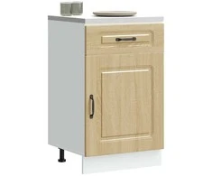 Kitchen Base Cabinet "Kalmar" Sonoma Oak Engineered Wood