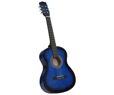 Klasikinė gitara pradedantiesiems ir vaikams, mėlyna, 3/4 36"