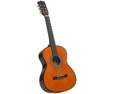 Klasikinė gitara su dėklu pradedantiesiems, 3/4 36"