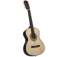 Klasikinė gitara su dėklu pradedantiesiems, 3/4 36"