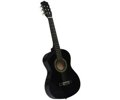 Klasikinė gitara su dėklu pradedantiesiems ir vaikams, 1/2 34"