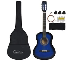 Klasikinės gitaros rinkinys vaikams, 8 dalių, 3/4 36"