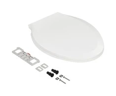 Klozeto sėdynė su Soft-close mechanizmu, balta