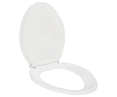 Klozeto sėdynė su Soft-close mechanizmu, balta