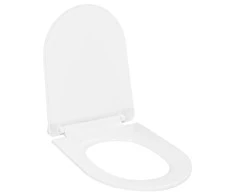 Klozeto sėdynė su Soft-close mechanizmu, balta