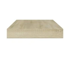 Knygų lentynos plokštės, 4vnt., ąžuolo, 100x10x1,5cm, MDP
