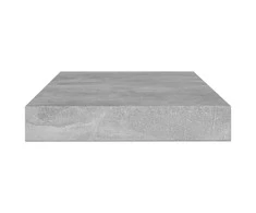 Knygų lentynos plokštės, 4vnt., betono, 100x10x1,5cm, MDP