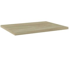 Knygų lentynos plokštės, 8vnt., ąžuolo, 40x30x1,5cm, MDP