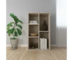 Knygų/šoninė spintelė, ąžuolo, 50x25x80cm, apdirbta mediena