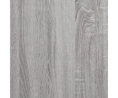 Knygų/šoninė spintelė, pilka ąžuolo, 50x25x80cm, mediena
