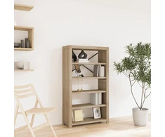 Knygų spinta, 5 lentynos, 80x30x140cm, akacijos masyvas