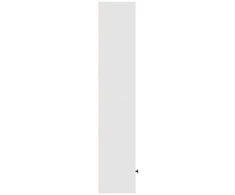 Knygų spinta, baltos spalvos, 31x24x127cm, apdirbta mediena