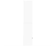 Knygų spinta, baltos spalvos, 70x36x189cm, apdirbta mediena