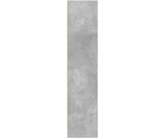 Knygų spinta, betono pilka, 60x24x109cm, apdirbta mediena