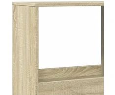 Knygų spinta, sonoma ąžuolo, 100x33x175cm, apdirbta mediena