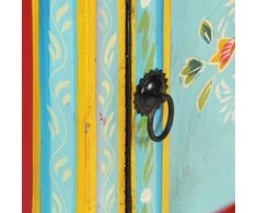 Komoda, 40x30x90cm, mango masyvas, tapyta rankomis