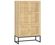 Komoda, 70x35x125cm, apdirbta mediena