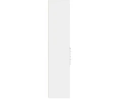 Komoda, baltos spalvos, 40x42,5x185cm, apdirbta mediena