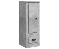 Komoda, betono pilka, 36x35,5x103,5cm, apdirbta mediena