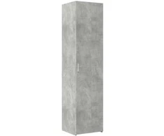Komoda, betono pilkos spalvos, 45x42,5x185cm, apdirbta mediena