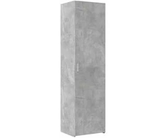 Komoda, betono pilkos spalvos, 50x42,5x185cm, apdirbta mediena