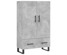 Komoda, betono pilkos spalvos, 69,5x31x115cm, apdirbta mediena