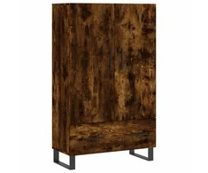 Komoda, dūminio ąžuolo spalvos, 69,5x31x115cm, apdirbta mediena