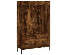 Komoda, dūminio ąžuolo spalvos, 69,5x31x115cm, apdirbta mediena