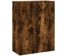 Komoda, dūminio ąžuolo spalvos, 69,5x34x180cm, apdirbta mediena
