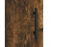 Komoda, dūminio ąžuolo spalvos, 69,5x34x180cm, apdirbta mediena