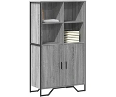 Komoda, juodos spalvos, 79,5x35,5x137,5cm, apdirbta mediena