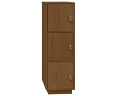 Komoda, medaus ruda, 34x40x108,5cm, pušies medienos masyvas