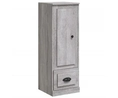 Komoda, pilka ąžuolo, 36x35,5x103,5cm, apdirbta mediena