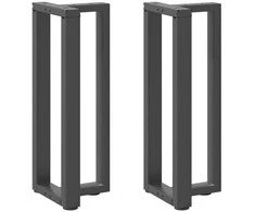 konsolės stalo kojos, T formos, 2 vnt., 38x25x(72-73)cm