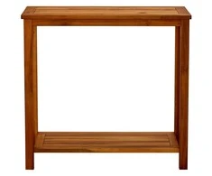 Konsolinis sodo staliukas, 80x35x75cm, akacijos masyvas