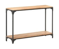 Konsolinis staliukas, 110x30x75cm, akacijos medienos masyvas