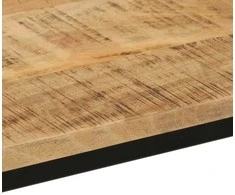 Konsolinis staliukas, 110x30x75cm, mango masyvas ir geležis