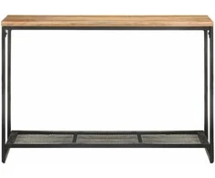 Konsolinis staliukas, 110x35x75cm, akacijos medienos masyvas
