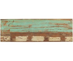 Konsolinis staliukas, 110x35x75cm, perdirbtos medienos masyvas