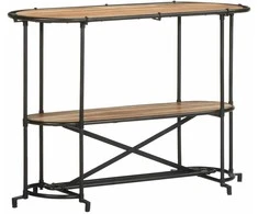 Konsolinis staliukas, 110x42x76cm, akacijos medienos masyvas