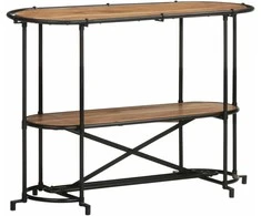 Konsolinis staliukas, 110x42x76cm, akacijos medienos masyvas
