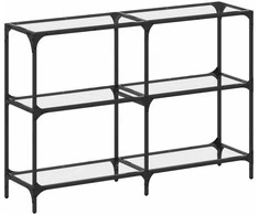 Konsolinis staliukas, 118,5x30x81cm, plienas