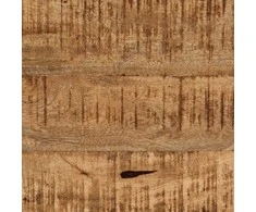 Konsolinis staliukas, 80x30x74cm, mango masyvas ir geležis