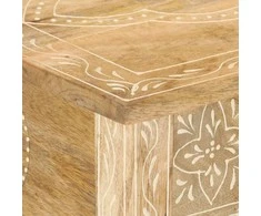 Konsolinis staliukas, 80x35x74cm, mango medienos masyvas