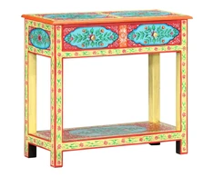 Konsolinis staliukas, 80x35x75cm, mango medienos masyvas