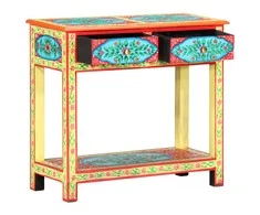 Konsolinis staliukas, 80x35x75cm, mango medienos masyvas