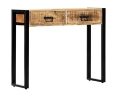 Konsolinis staliukas, 90x30x75 cm, mango medienos masyvas