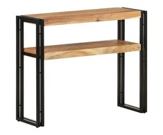 Konsolinis staliukas, 90x30x75cm, akacijos medienos masyvas