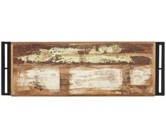 Konsolinis staliukas, 90x30x75cm, perdirbtos medienos masyvas